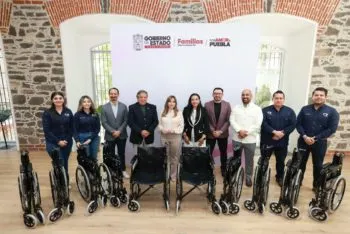 Ceci Arellano fortalece al SEDIF con sillas de ruedas y alimento para personas vulnerables