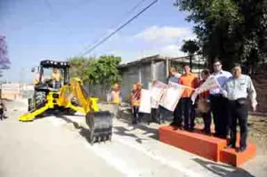 Inicia presidente de San Pedro obras de drenaje en 10 juntas auxiliares