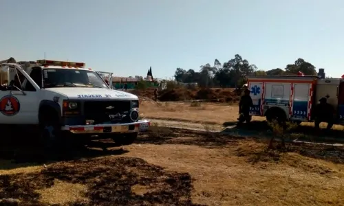 Fuga de gas en Almecatla en ducto de Pemex provocan maleantes