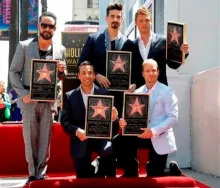 Backstreet Boys ya tienen estrella en Hollywood