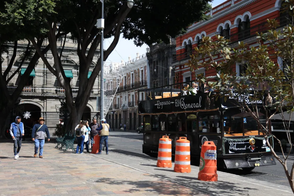 Zócalo de Puebla capital