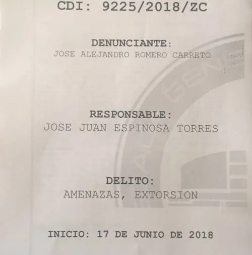 El camaleón José Juan Espinosa soltó de más la lengua y se verá ahora ante tribunales