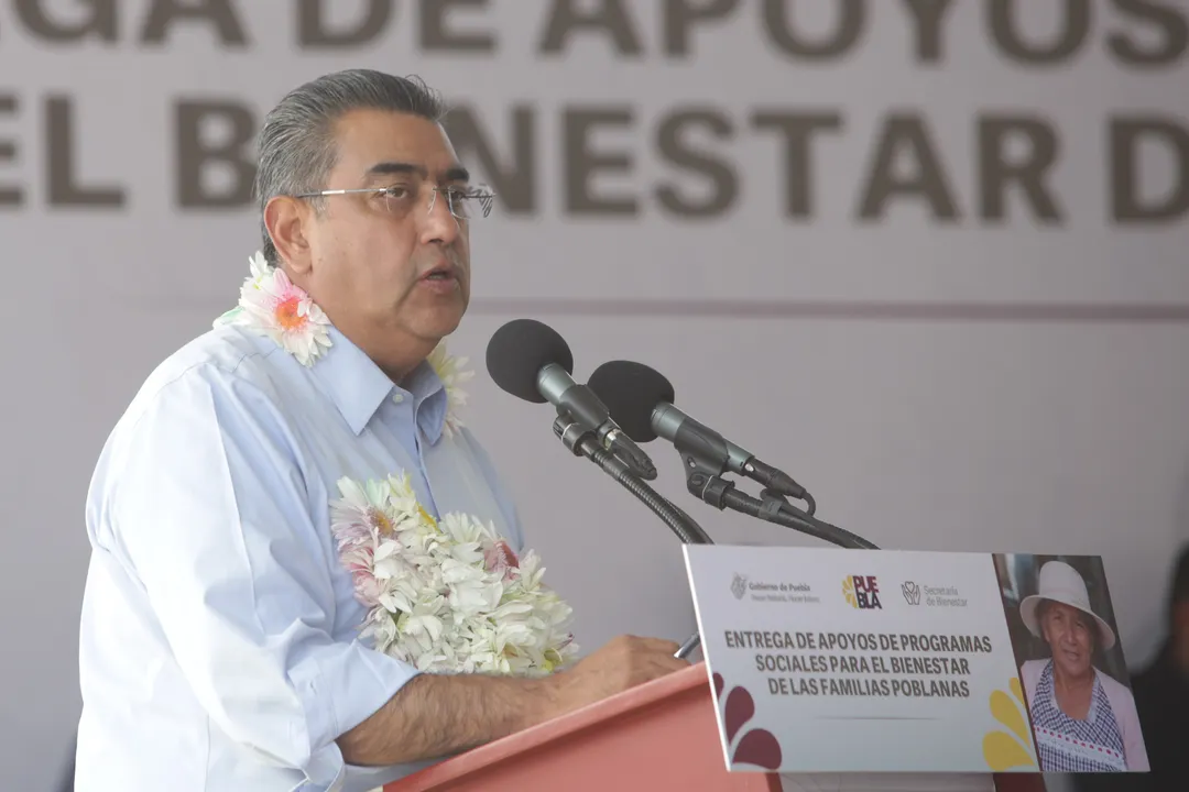 Programas sociales en Puebla no tienen etiquetas políticas: Sergio Salomón