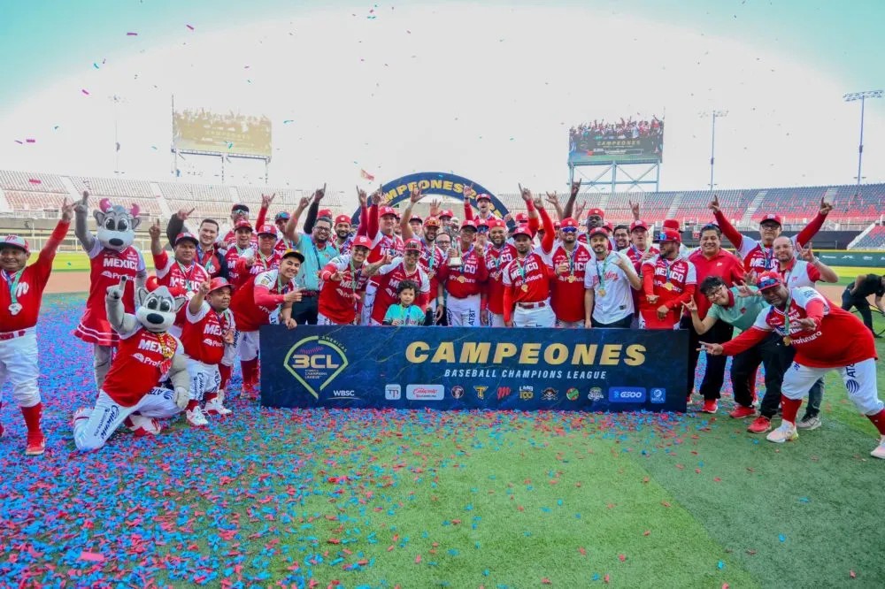 Diablos Rojos del México se coronan campeones de la Baseball Champions League 2025