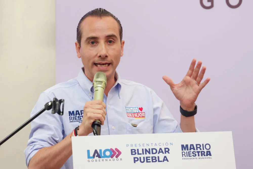 Propone Mario Riestra blindar accesos y revaluar la operación de parquímetros en Puebla