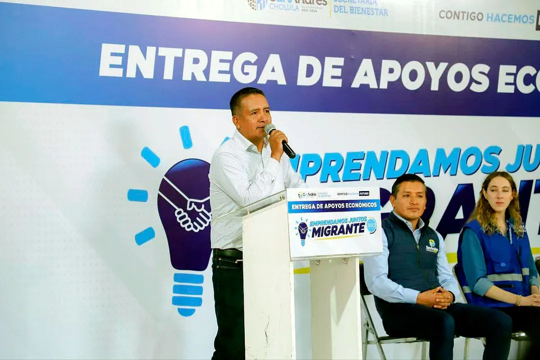 San Andres Cholula Estimulos A Familias Migrantes