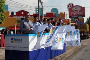 En compañía de Gali, gobierno y municipio inauguran pavimentación de la 11 Norte-Sur