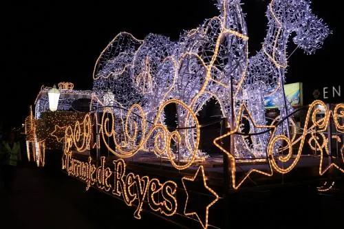 Una fiesta el desfile de Reyes Magos