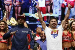 Llegó la hora para Pacquiao y Mayweather Jr.