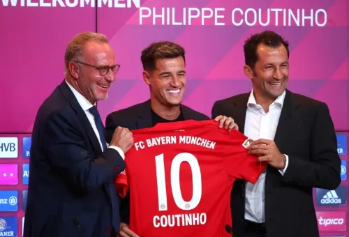 Philippe Coutinho fracasó con el Barcelona, ahora es cedido al Bayern Munich