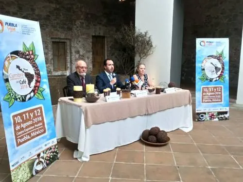 Puebla sede de la Cumbre Latinoamericana del Café 2018
