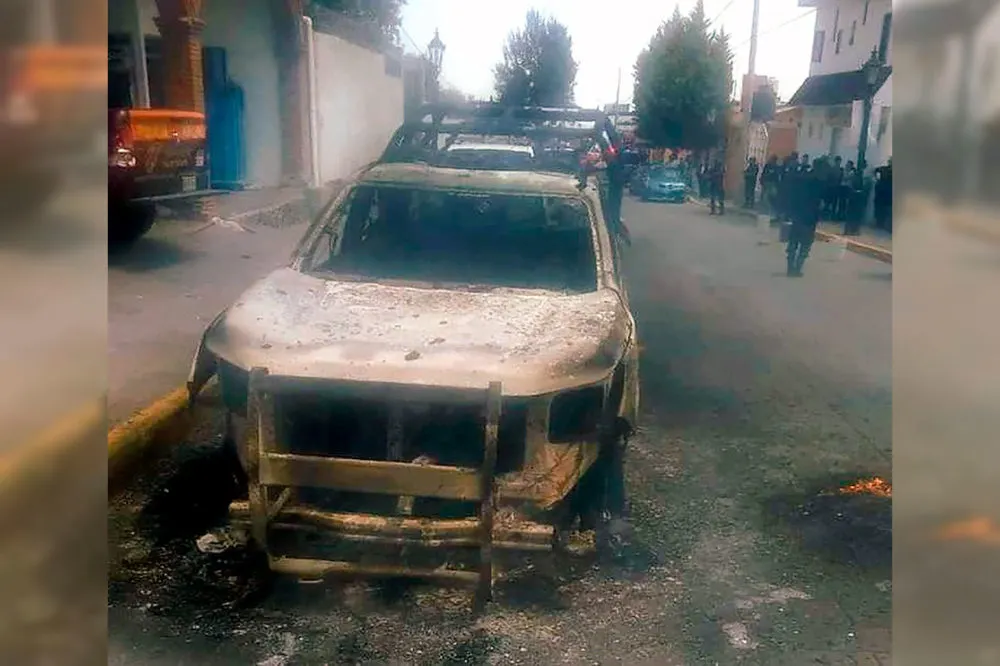 Calpan Patrullas Quemadas