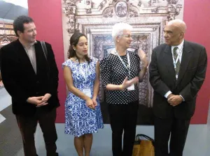 Presentan libros hebraicos de la Biblioteca Palafoxiana en la FIL 2013