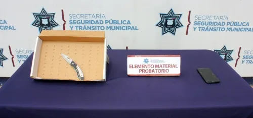 Detienen a probable asaltante de transporte público