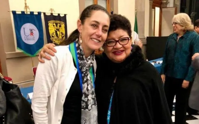 Claudia - Sheinbaum - invita - a - Ernestina - Godoy