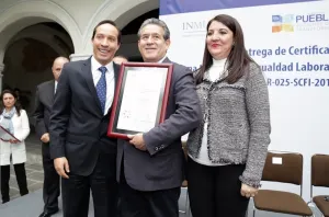 Reciben 7 dependencias de gobierno certificaciones de igualdad laboral
