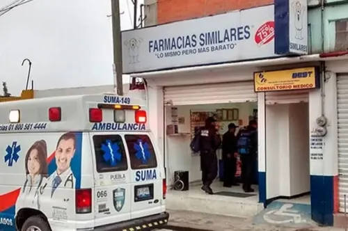 En una noche, atracan tres Farmacias Similares en Texmelucan