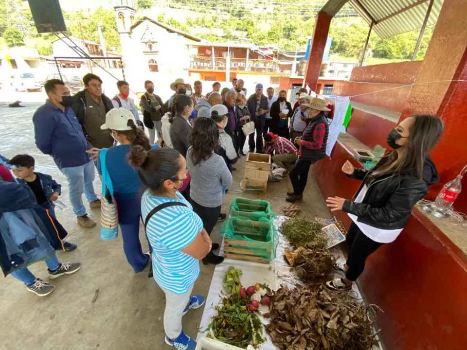 Medio Ambiente capacita a productores en aprovechamiento de residuos orgánicos.
