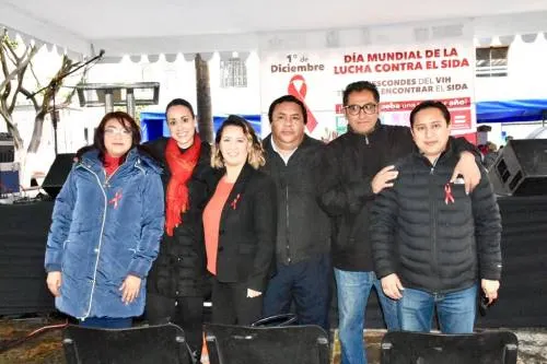 Gobierno municipal realiza jornada de salud en el marco del “Día Mundial de la lucha contra el SIDA”