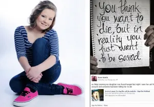 Niña de 14 años era víctima de CyberBullying, terminó suicidándose