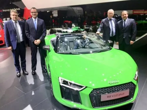 Refrenda gobierno de Puebla compromiso de colaboración con Audi