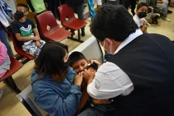 Concluye jornada de vacunación para menores en 77 municipios