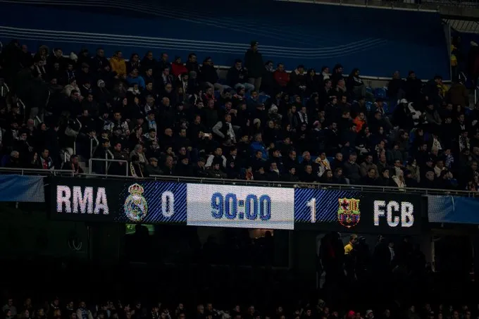 Barcelona 1 Real Madrid 0