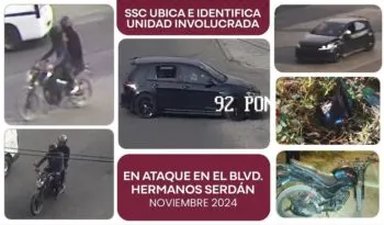 SSC Puebla identifica y ubica vehículo de agresores en ataque directo en el bulevar Hermanos Serdán