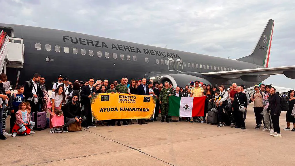 Mexicanos Israel Madrid Puente Aereo