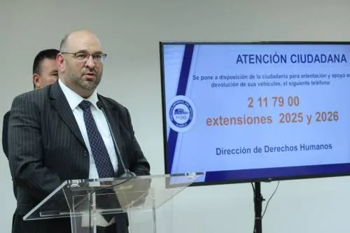 Más del 53% de vehículos recuperados recientemente se han devuelto a dueños: FGE