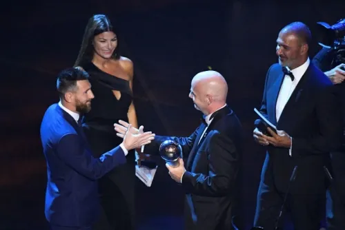 Messi gana premio “The Best” al Mejor Futbolista de la FIFA