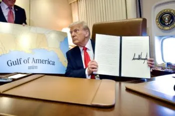 Donald Trump declaró el 9 de febrero como el Día del Golfo de América