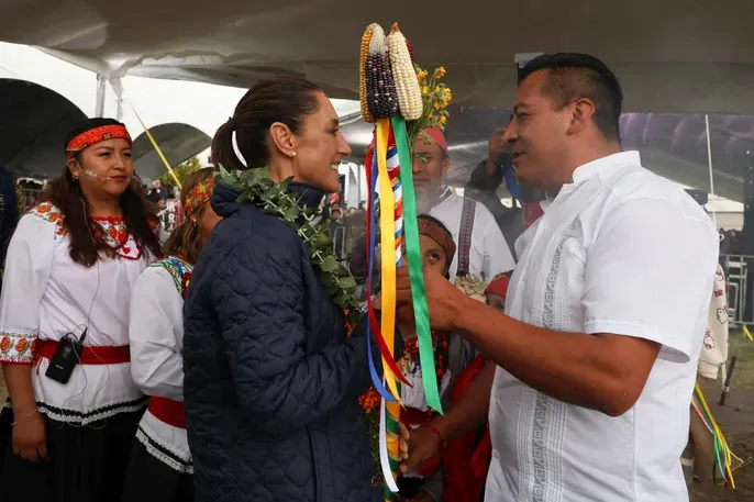 Por primera vez en la historia del México independiente, pueblos indígenas y afromexicanos tienen recursos directos: Sheinbaum