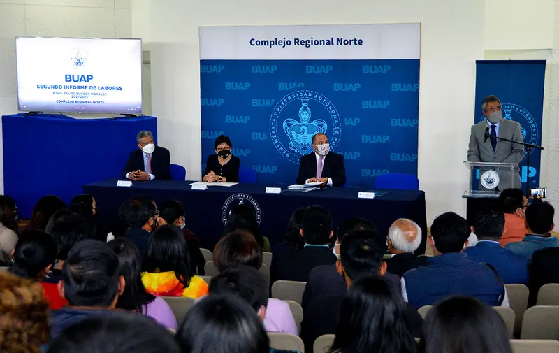 buap-segundo-informe-complejo-regional-norte