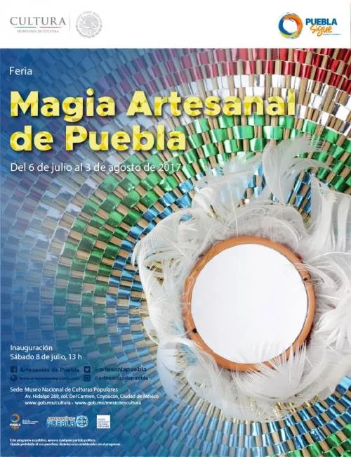 Exponen creadores poblanos artesanías en Museo Nacional de Culturas Populares en México
