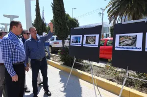 RMV supervisa avance de obras en el Hermanos Serdán