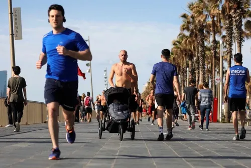 En España por fin se puede salir a pasear y hacer deporte