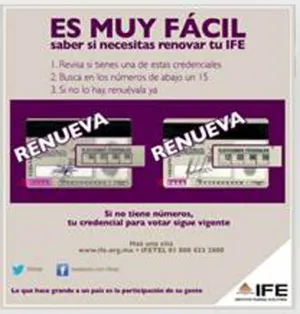 Ahora estamos más cerca de ti, realiza tú trámite en el nuevo módulo del IFE