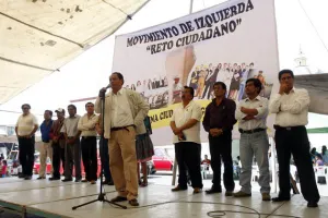 Militantes de juntas auxiliares anuncian apoyo a EAI