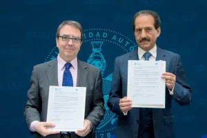 Signan convenio la BUAP y la Universidad de Alcalá de Henares