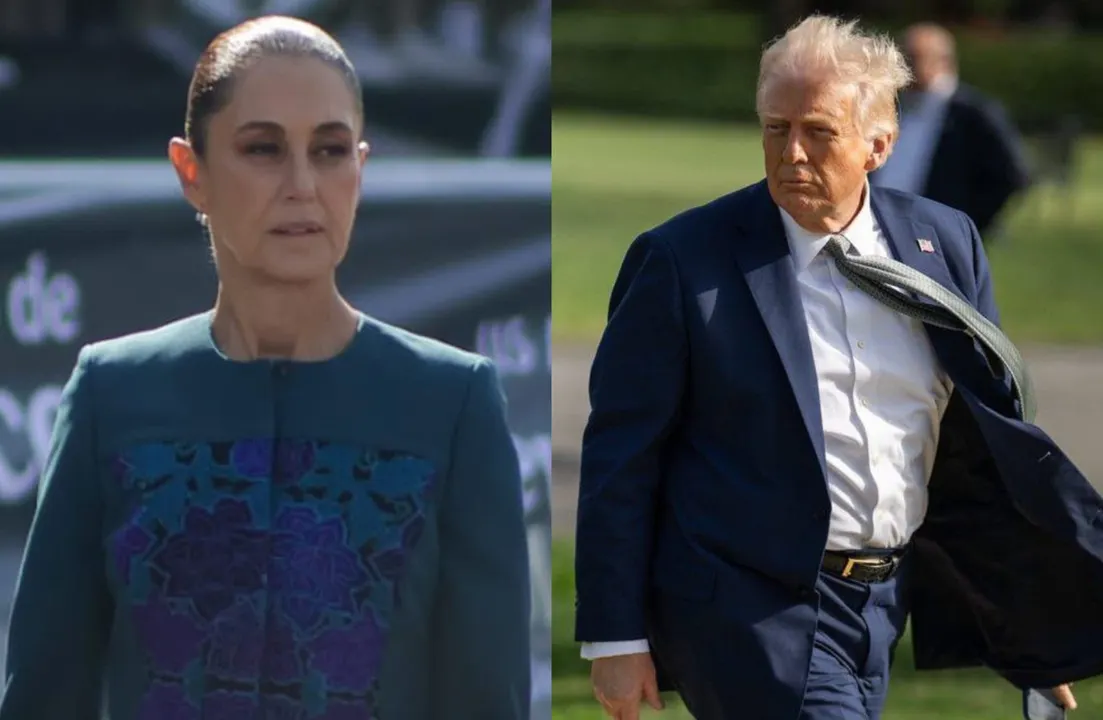 Sheinbaum y Trump
