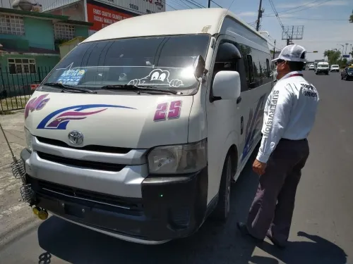 Asegura Movilidad y Transporte 21 unidades pirata y 9 por invasión de derrotero