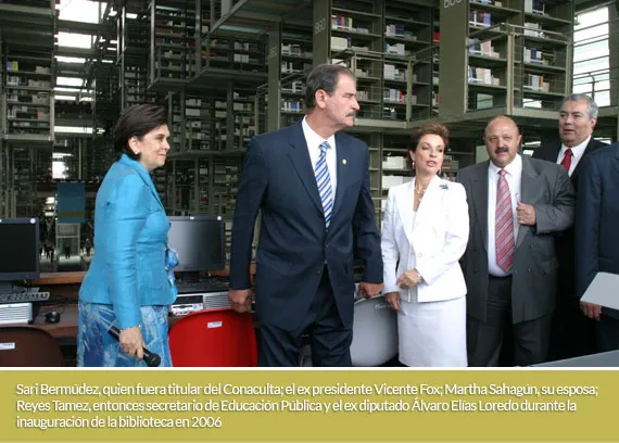 La Biblioteca Vasconcelos se vuelve fracaso de Fox y Calderón