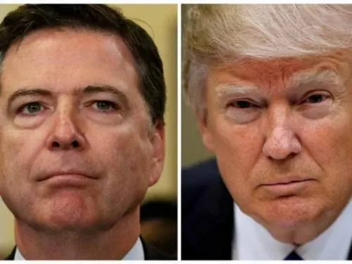 Piden legisladores a Trump entregar grabaciones con Comey