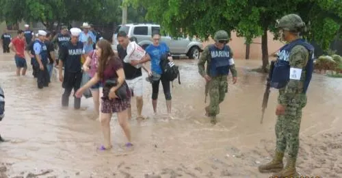 Reportan tres muertos y tres desaparecidos en Sinaloa por fuertes lluvias