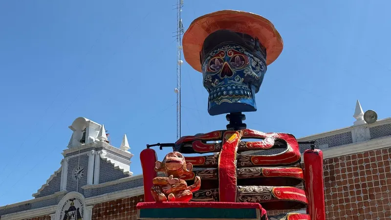 catrina-organillero-festival-internacional-valle-de-catrinas