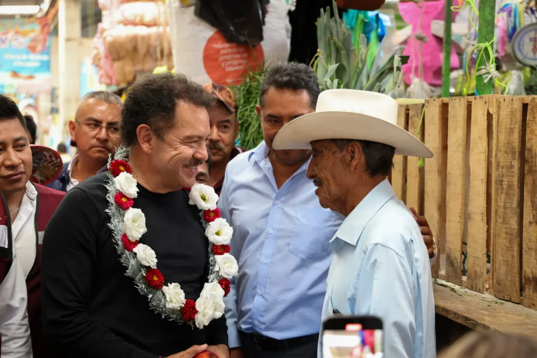 Nacho Mier en Acatzingo