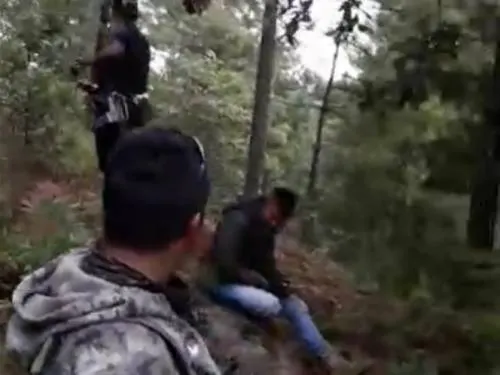 Video: Sicarios se graban antes de emboscar a policías en Edomex