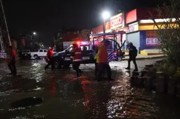 Cuautlancingo activa Operativo Acuario tras lluvias; despliegan cuerpos de emergencia