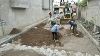 Obra pública iniciada en mayo continúa y lleva avance de más de 50% reporta Ayuntamiento de Atlixco
